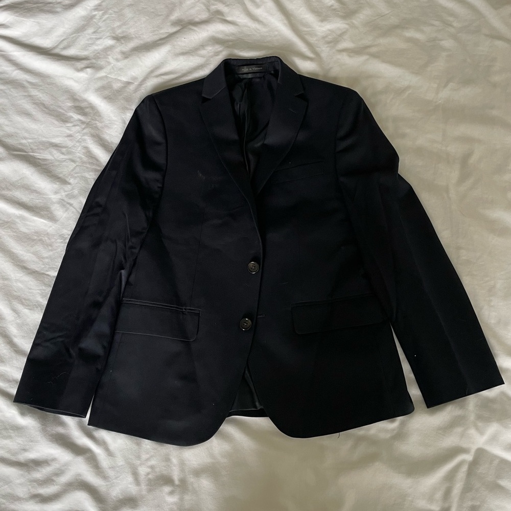 RALPH LAUREN Boys Navy Suit Jacket